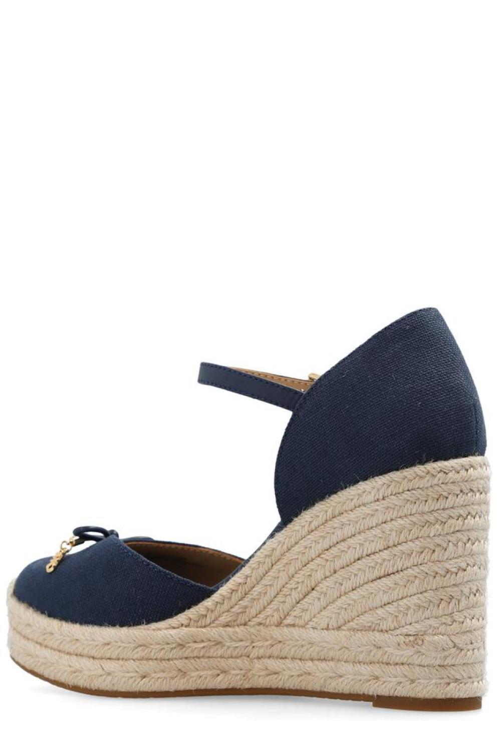 Michael Michael Kors Nori Bow Detailed Wedge Espadrilles