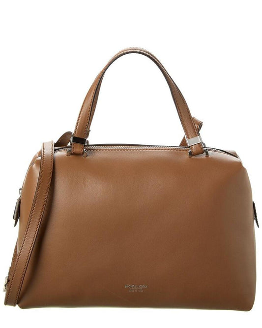 Michael Kors Collection Boxy Leather Satchel