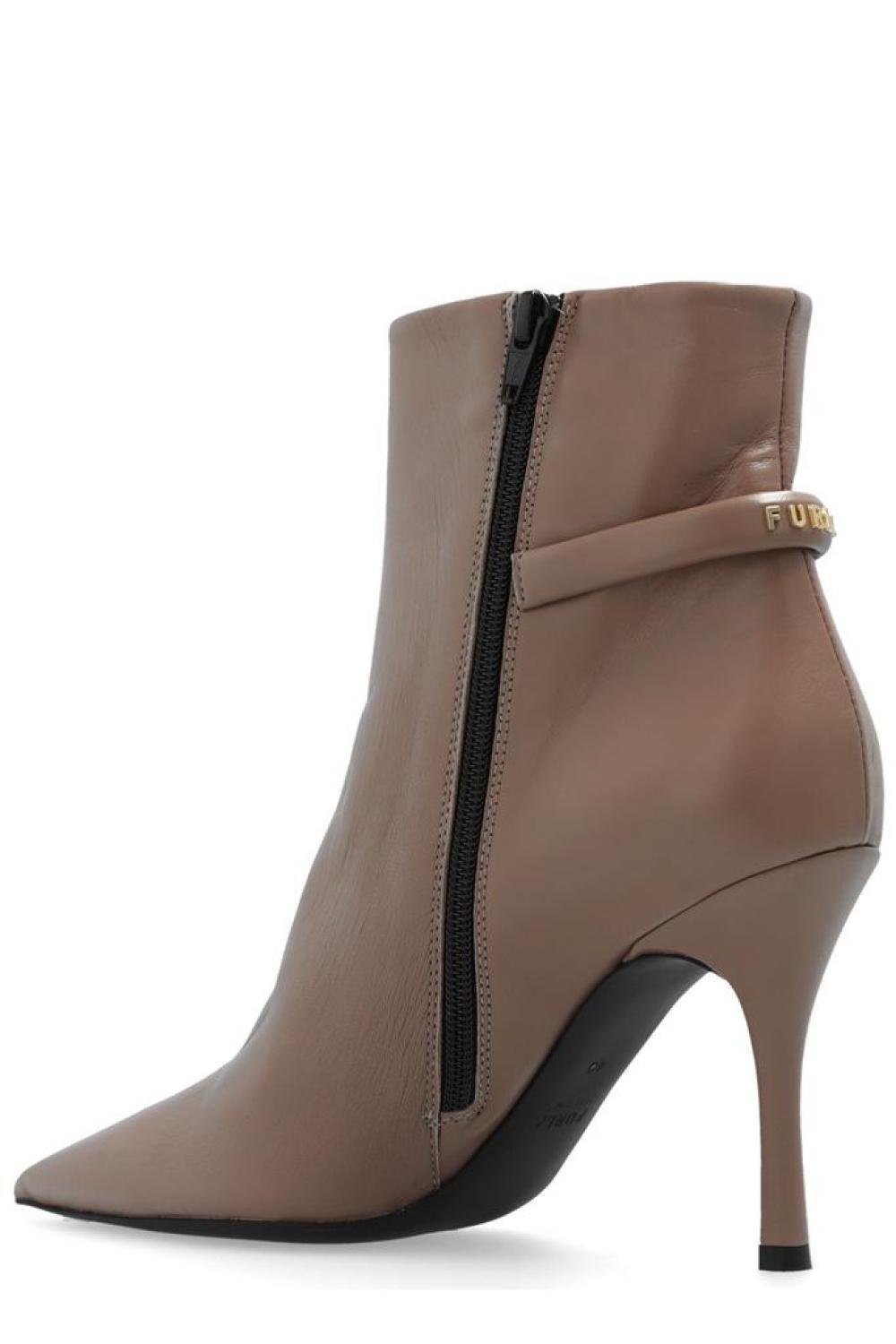 Furla Core Pointed-Toe Ankle Boots