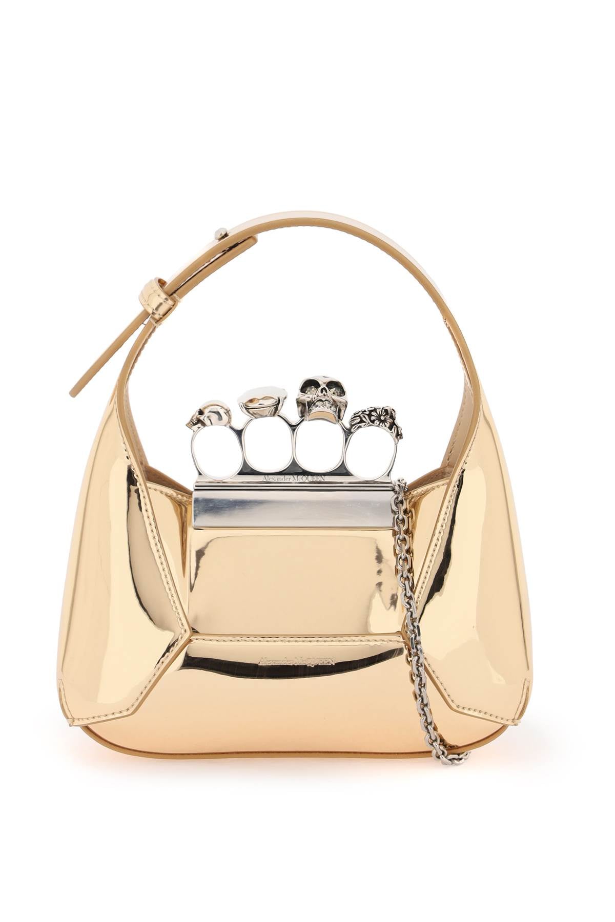 Alexander mcqueen the jewelled hobo mini bag