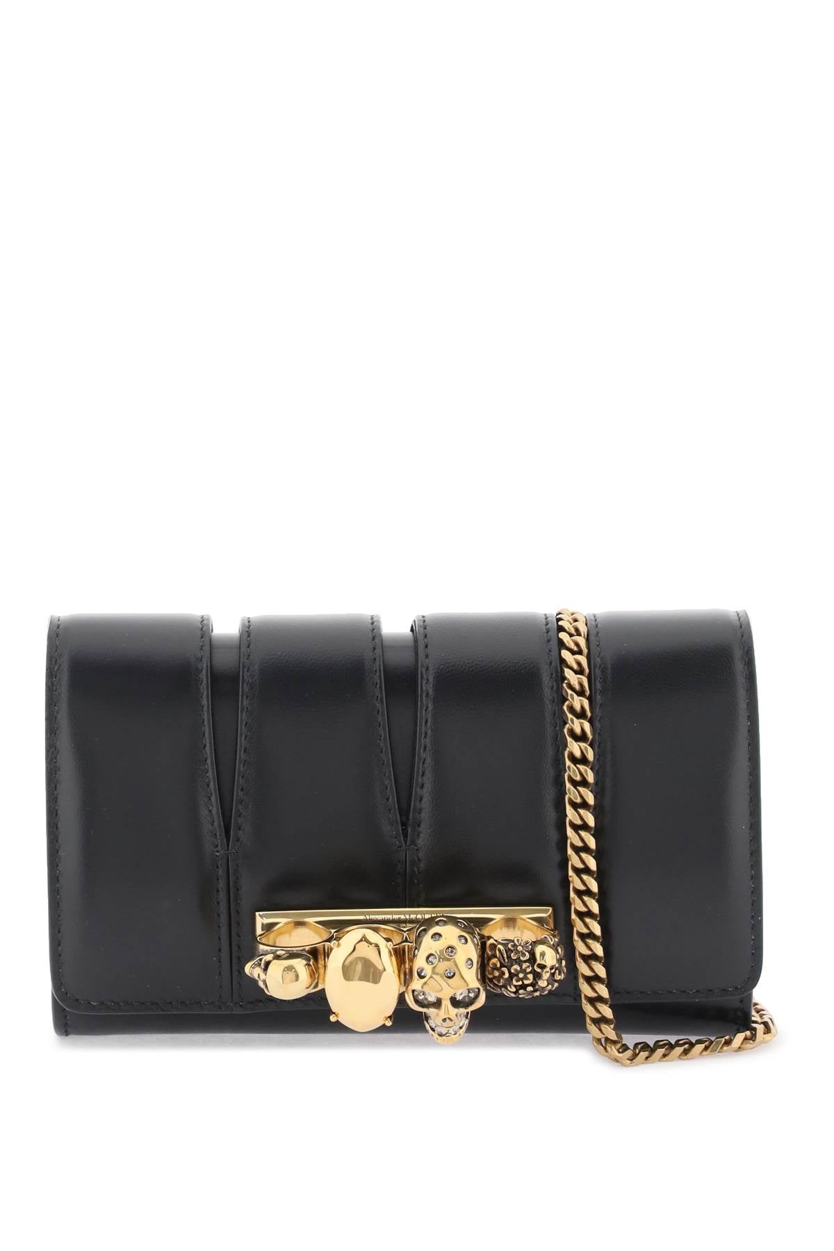 Alexander mcqueen 'the slash' clutch