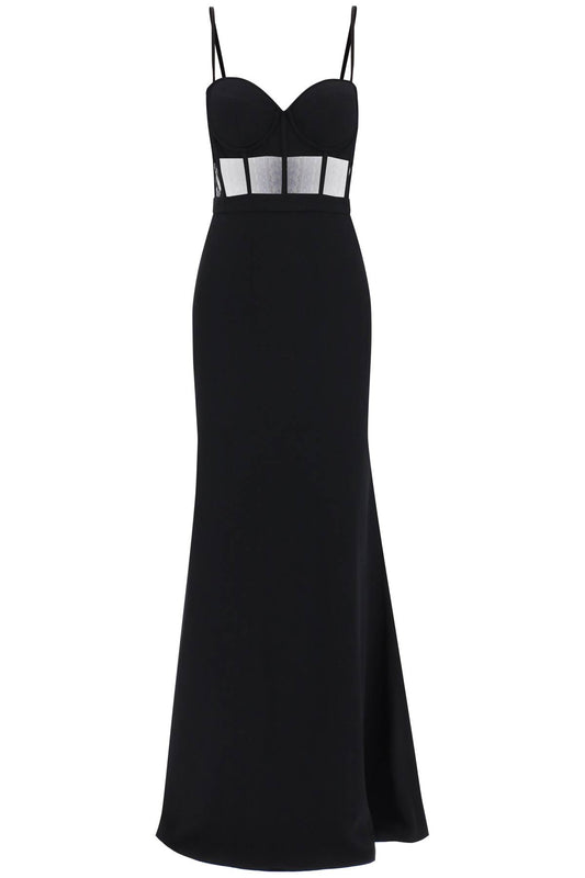 Alexander mcqueen maxi bustier dress