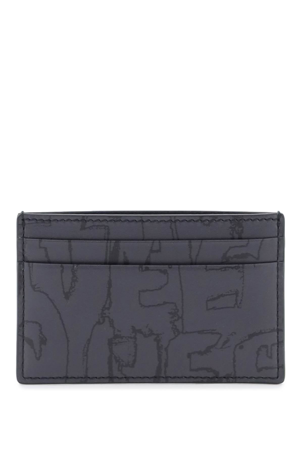 Alexander mcqueen graffiti cardholder