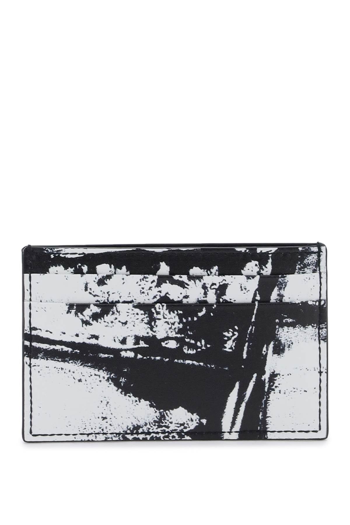 Alexander mcqueen graffiti cardholder