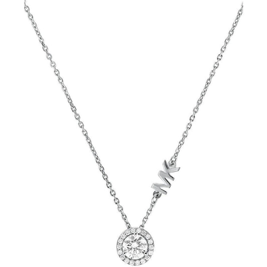 Sterling Silver Cubic Zirconia Pendant Necklace