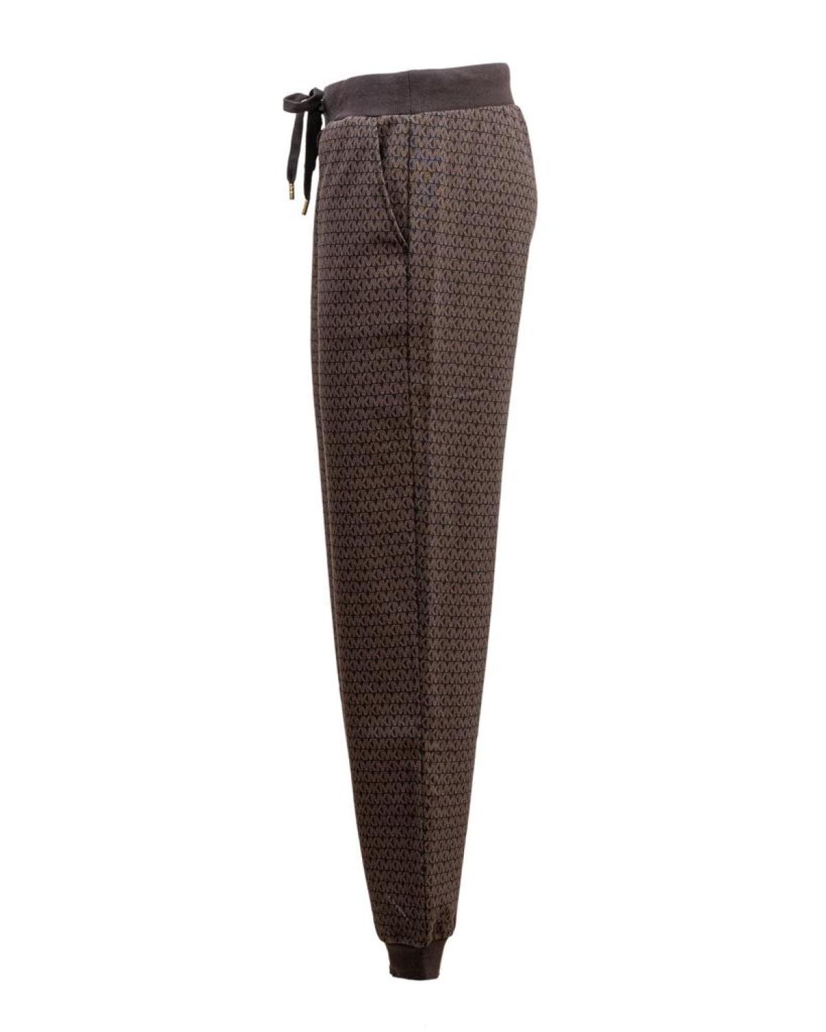 Michael Michael Kors Monogram Printed Drawstring Trousers