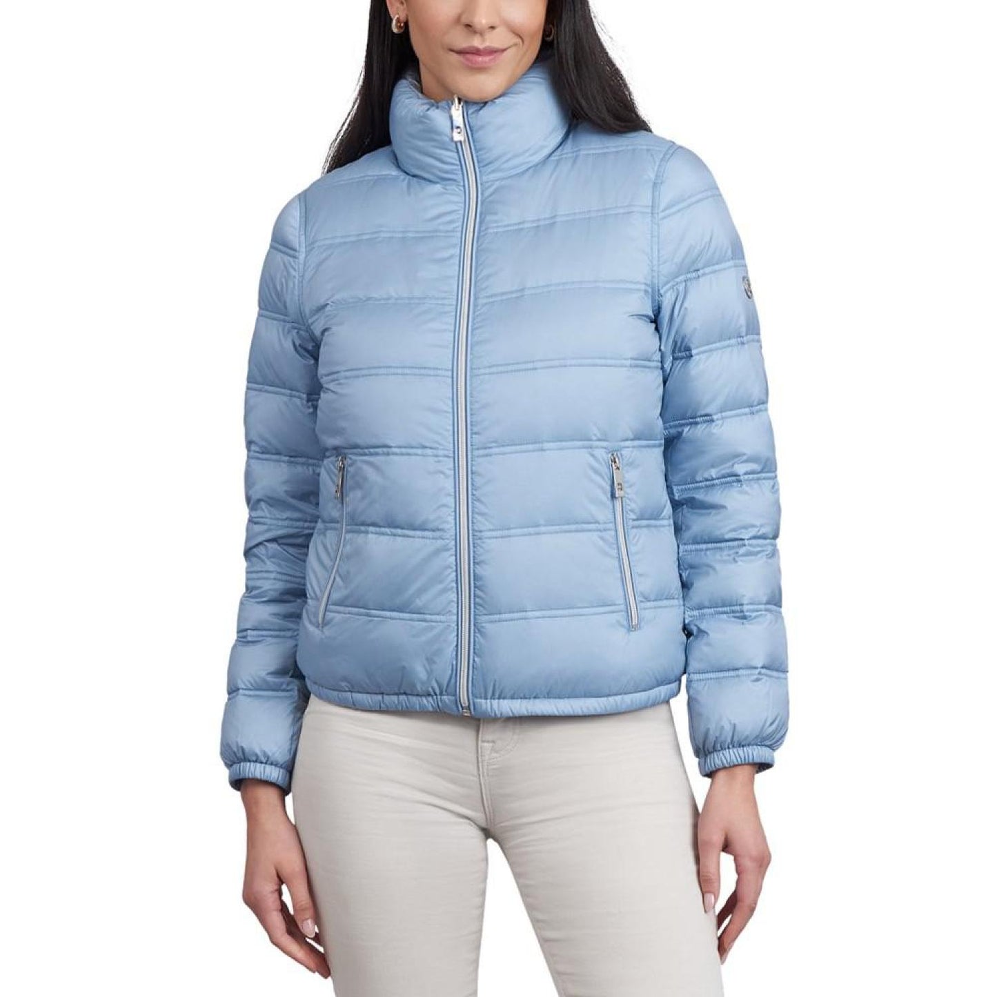 Women's Reversible Shine Down Puffer Coat, Created for Macy's