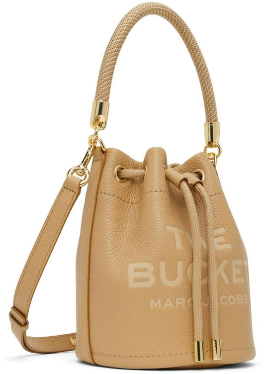 Tan 'The Leather Bucket' Bag