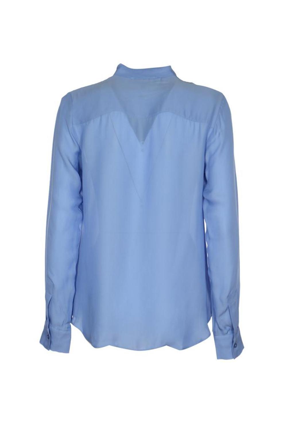 Michael Michael Kors Tie-Neck Buttoned Blouse