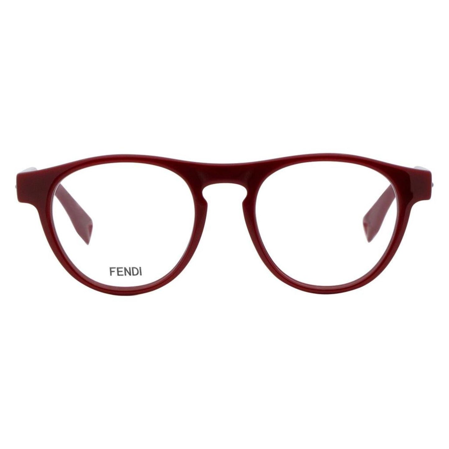 Fendi Round Eyeglasses FFM0015 C9A Red 49mm M0015