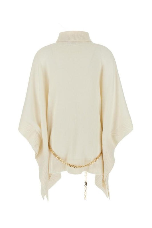 Michael Michael Kors Turtleneck Chained Poncho