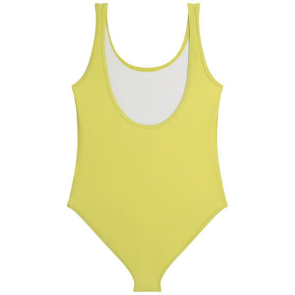 Yellow Logo Swimsuit