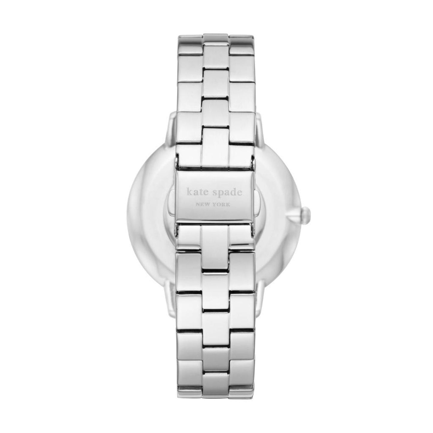 Kate Spade Women's Morningside Three-Hand, Silver-Tone Stainless Steel Watch