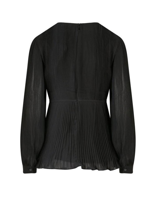 Michael Michael Kors Cut-Out Pleated Top