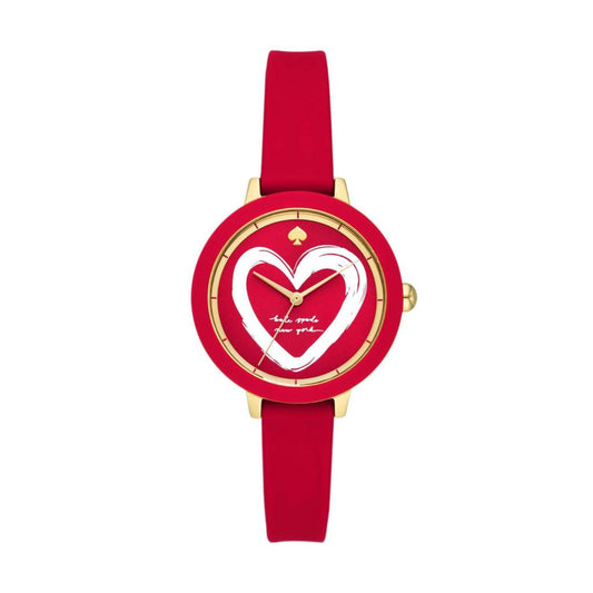 Park Row Red Silicone Watch - KSW1819