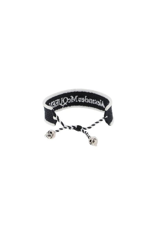 Alexander mcqueen embroidered bracelet