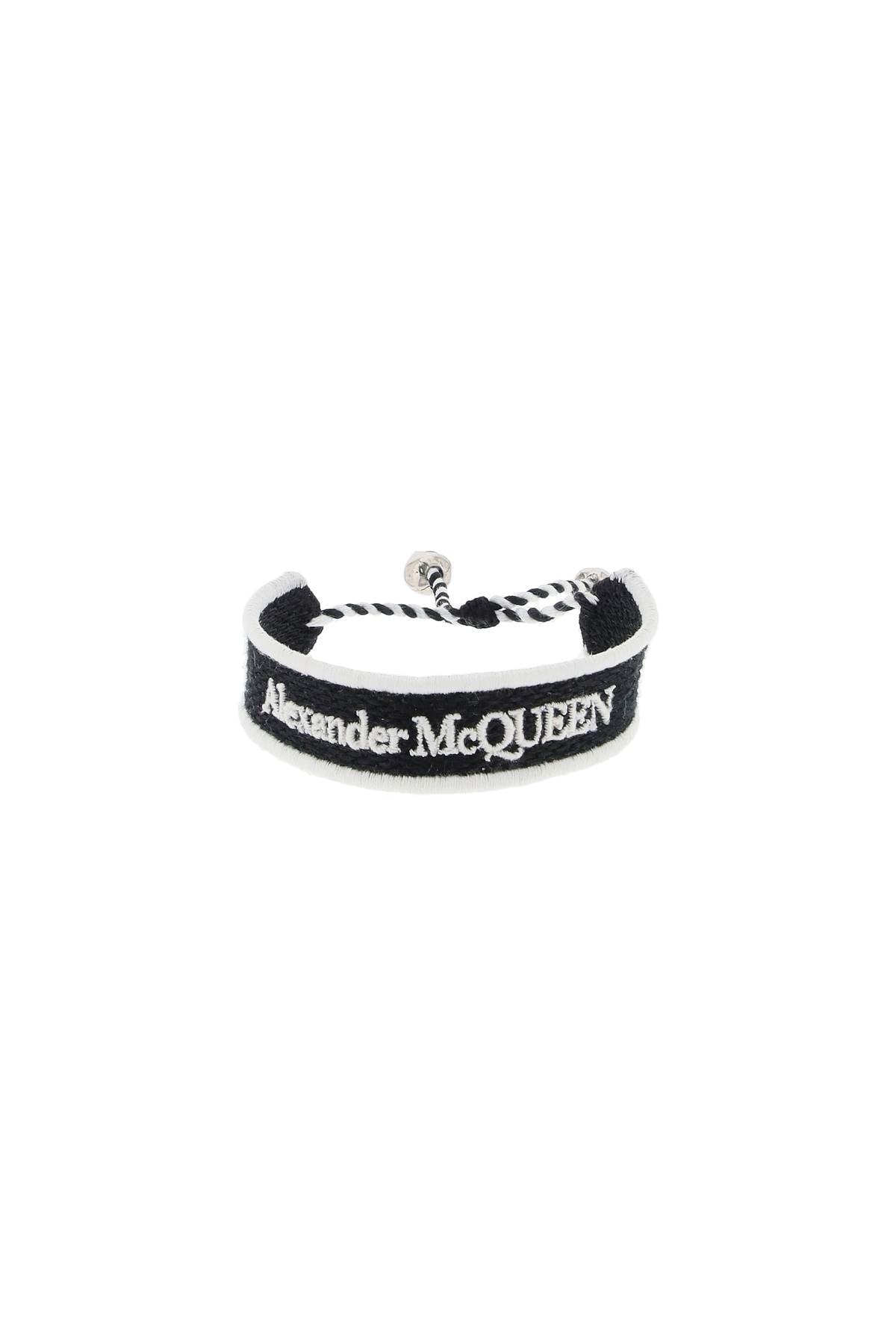 Alexander mcqueen embroidered bracelet