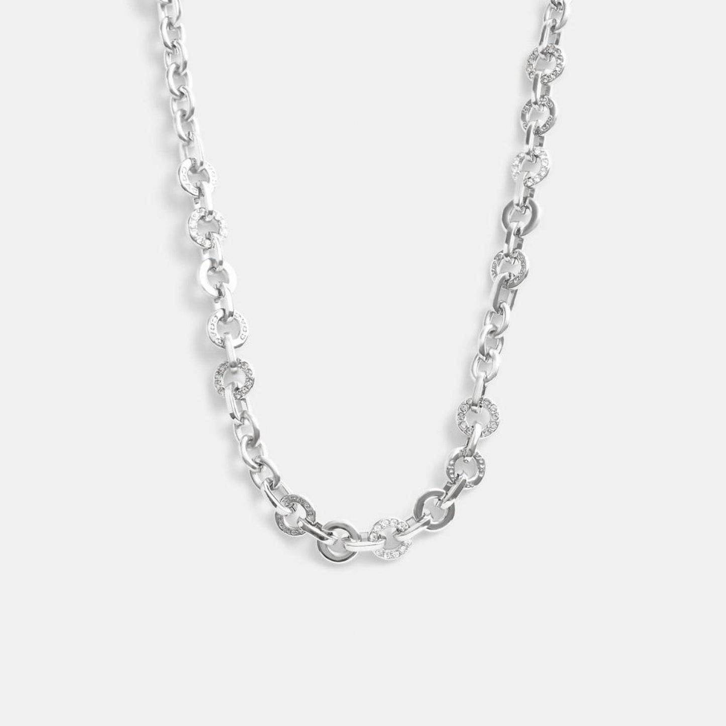 Coach Outlet Open Circle Chain Necklace