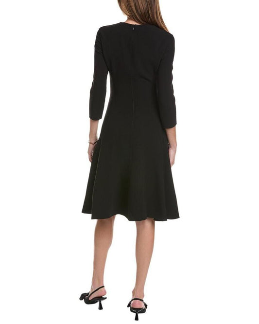 Michael Kors Collection Wool-Blend A-Line Dress