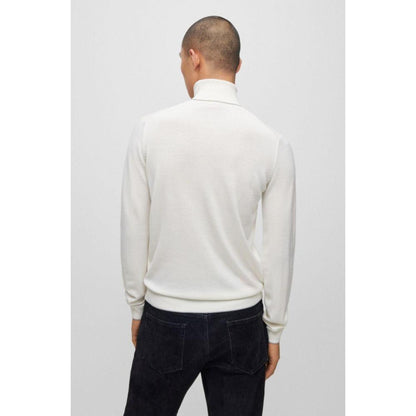 Turtleneck sweater in extra-fine merino wool