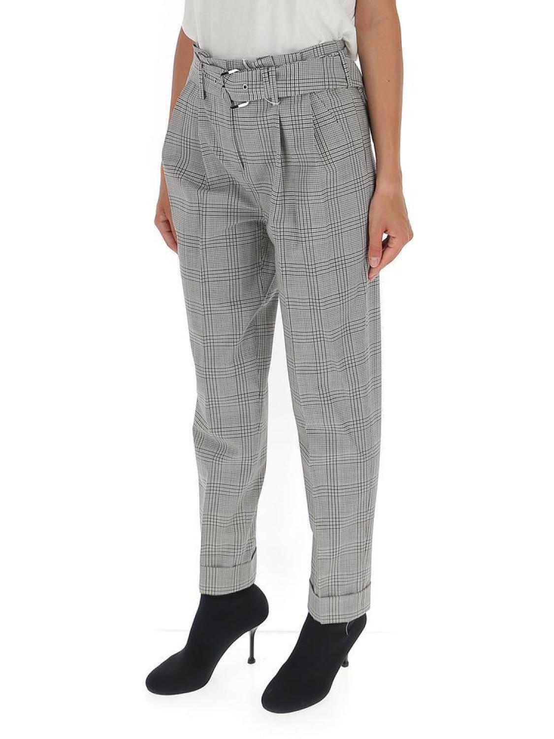 Michael Michael Kors Checkered Detail Tailored Trousers