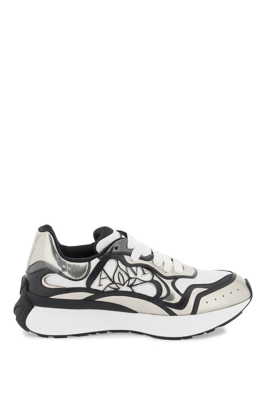 Alexander mcqueen leather sprint runner sneakers