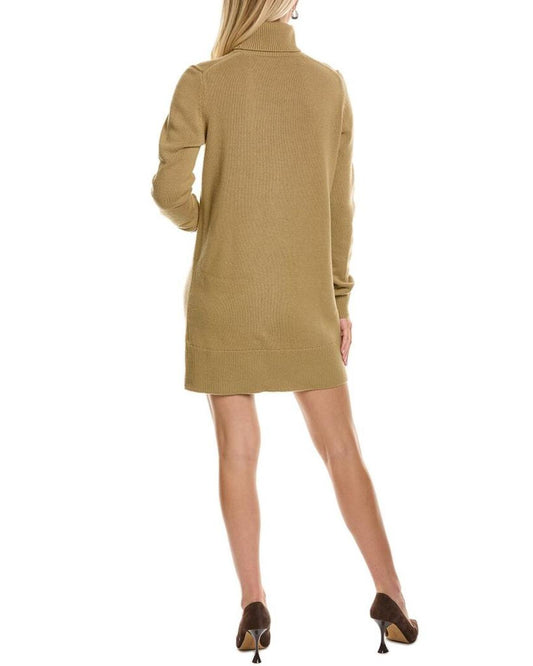 Michael Kors Turtleneck Cashmere Sweaterdress