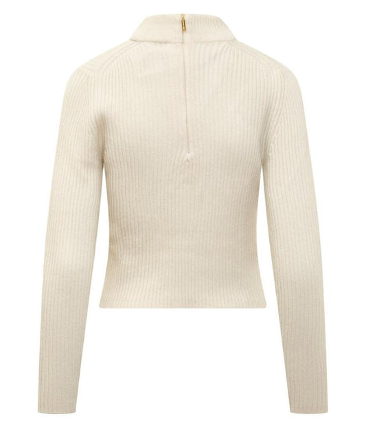 Michael Michael Kors Logo Plaque Knitted Jumper