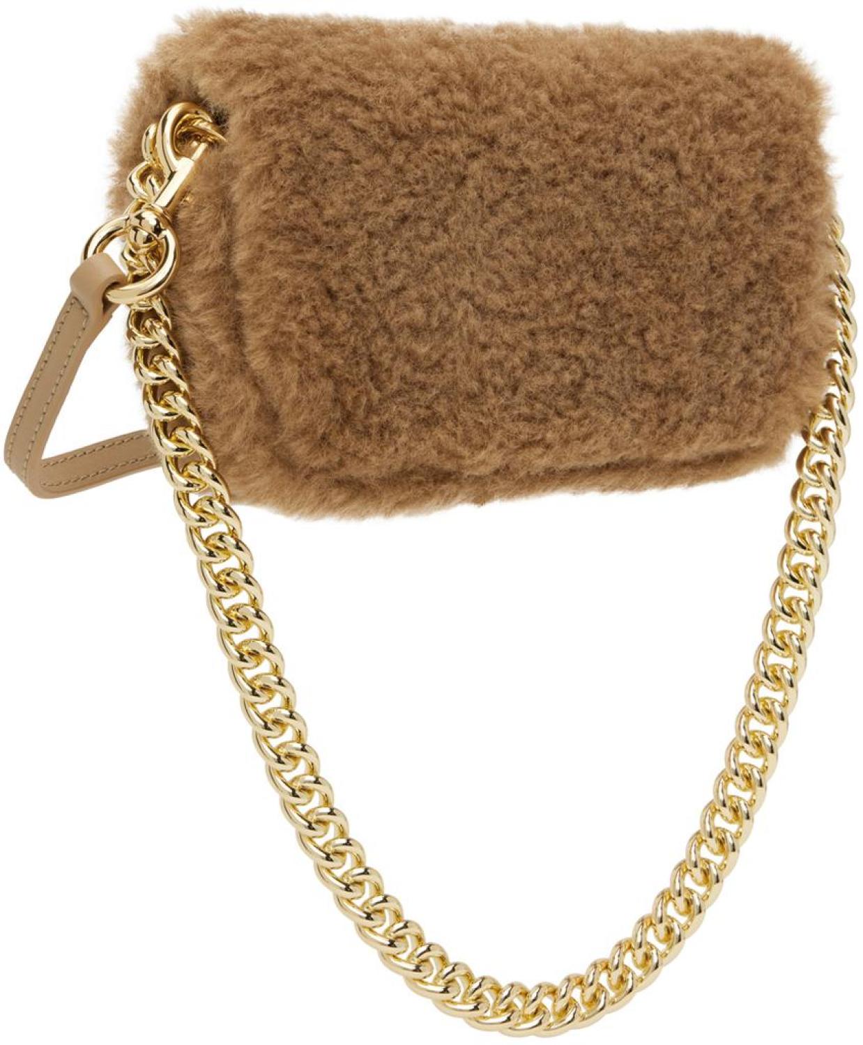 Tan Mini 'The Teddy J Marc' Bag