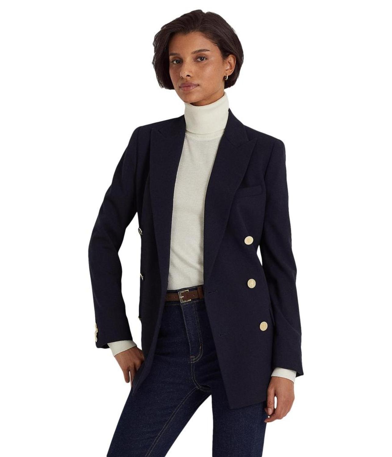 Stretch Wool Blazer