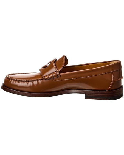 Gucci Interlocking G Leather Loafer