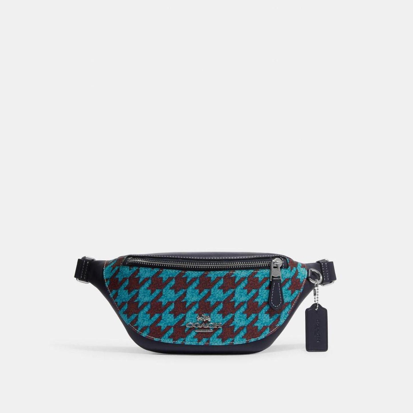 Coach Outlet Warren Mini Belt Bag With Houndstooth Print