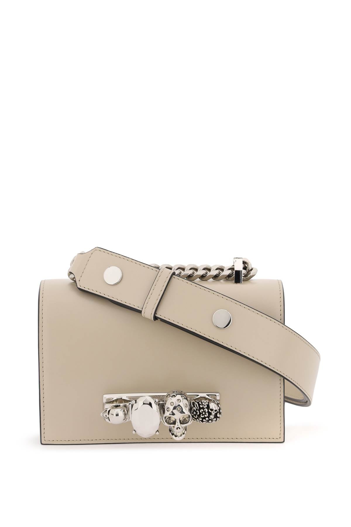 Alexander mcqueen mini 'jewelled satchel' bag