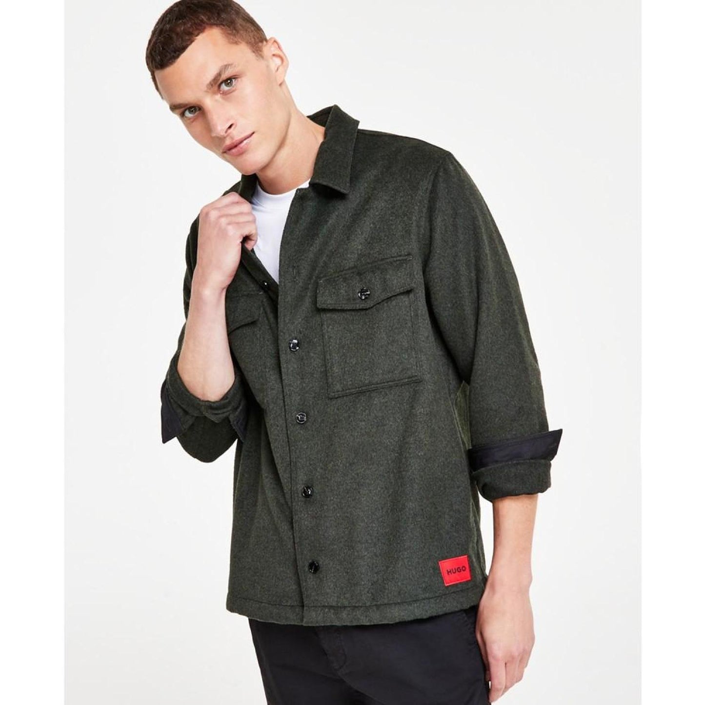 Men's Enalu Oversized Shirt Jacket