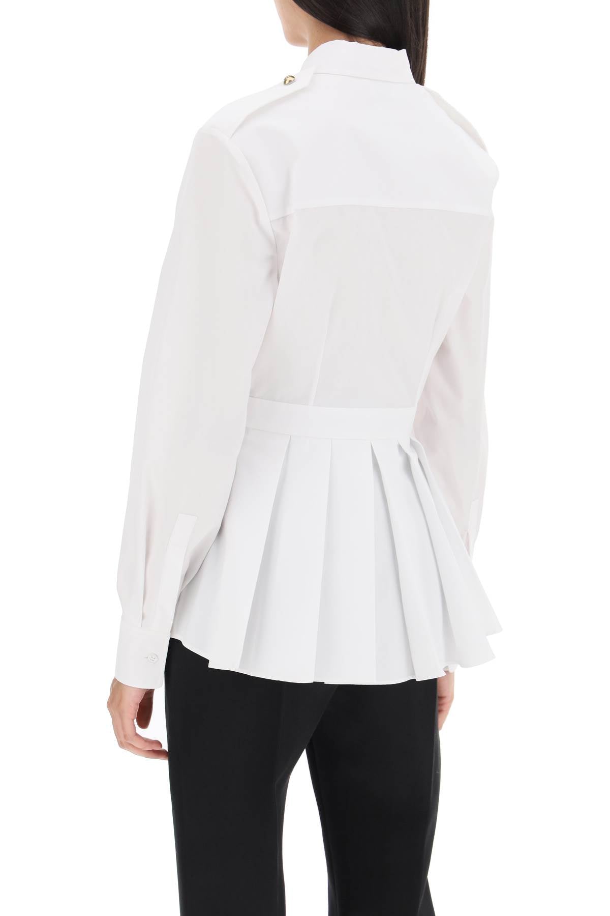 Alexander mcqueen poplin shirt