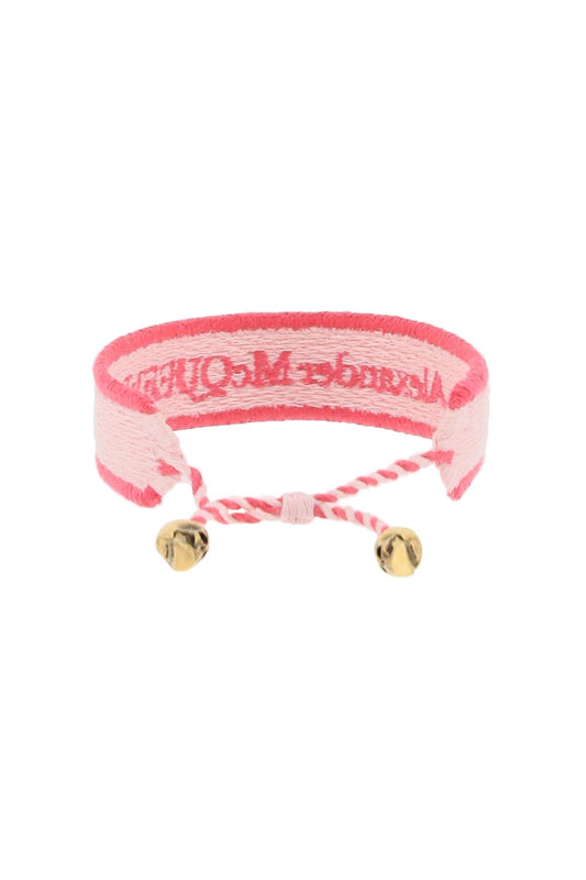 Alexander mcqueen embroidered bracelet