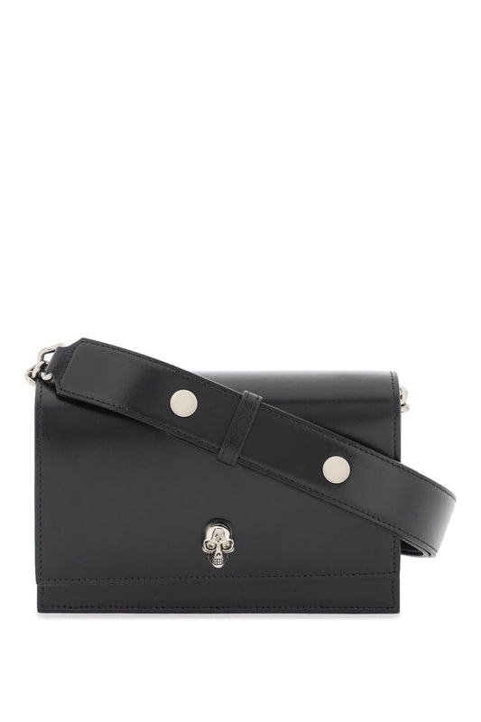 Alexander mcqueen small leather skull bag