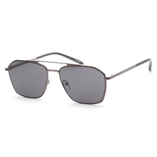 Michael Kors Men's MK1124-100287 Matterhorn 56mm Matte Gunmetal Sunglasses