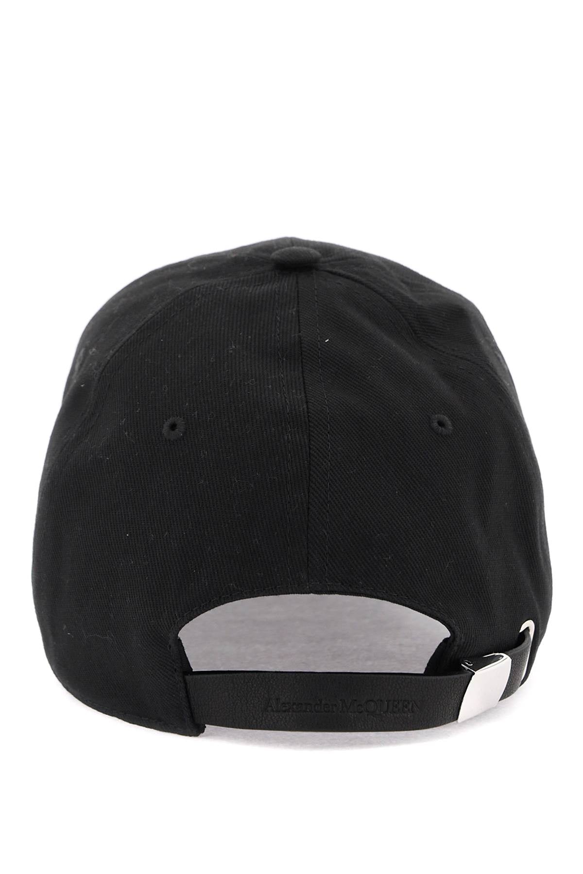 Alexander mcqueen embroidered logo baseball cap