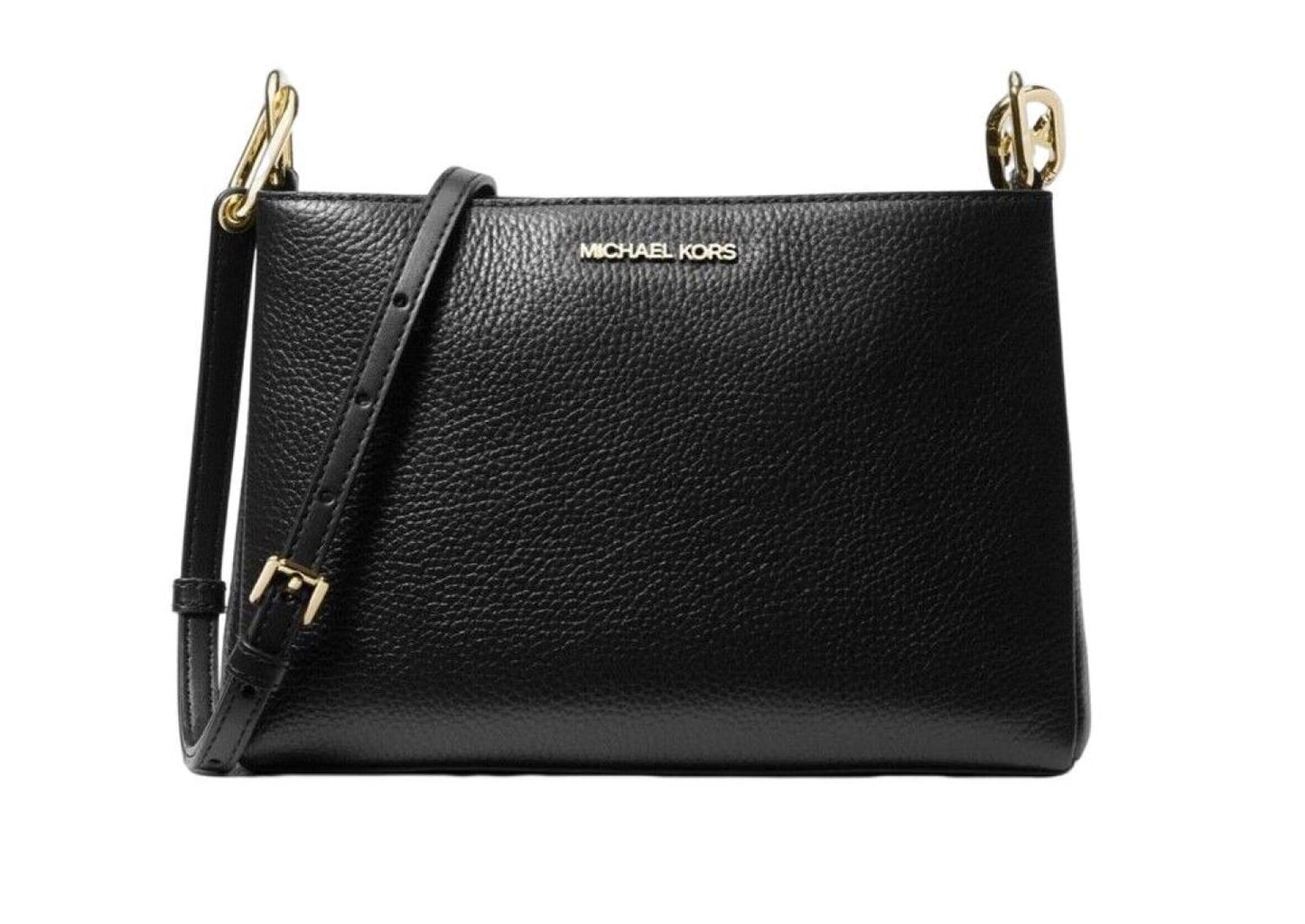 Michael Kors Trisha MK Signature Leather Crossbody Bag