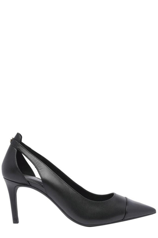 Michael Michael Kors Logo Plaque Pumps