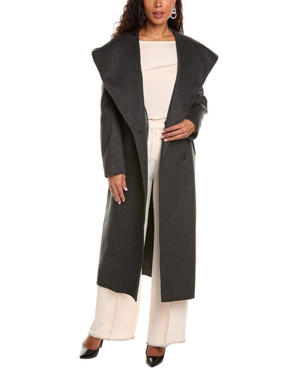 Michael Kors Collection Officer Wool Coat