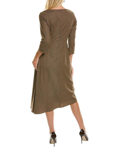 Weekend Max Mara Uccio Wool-Blend Midi Dress