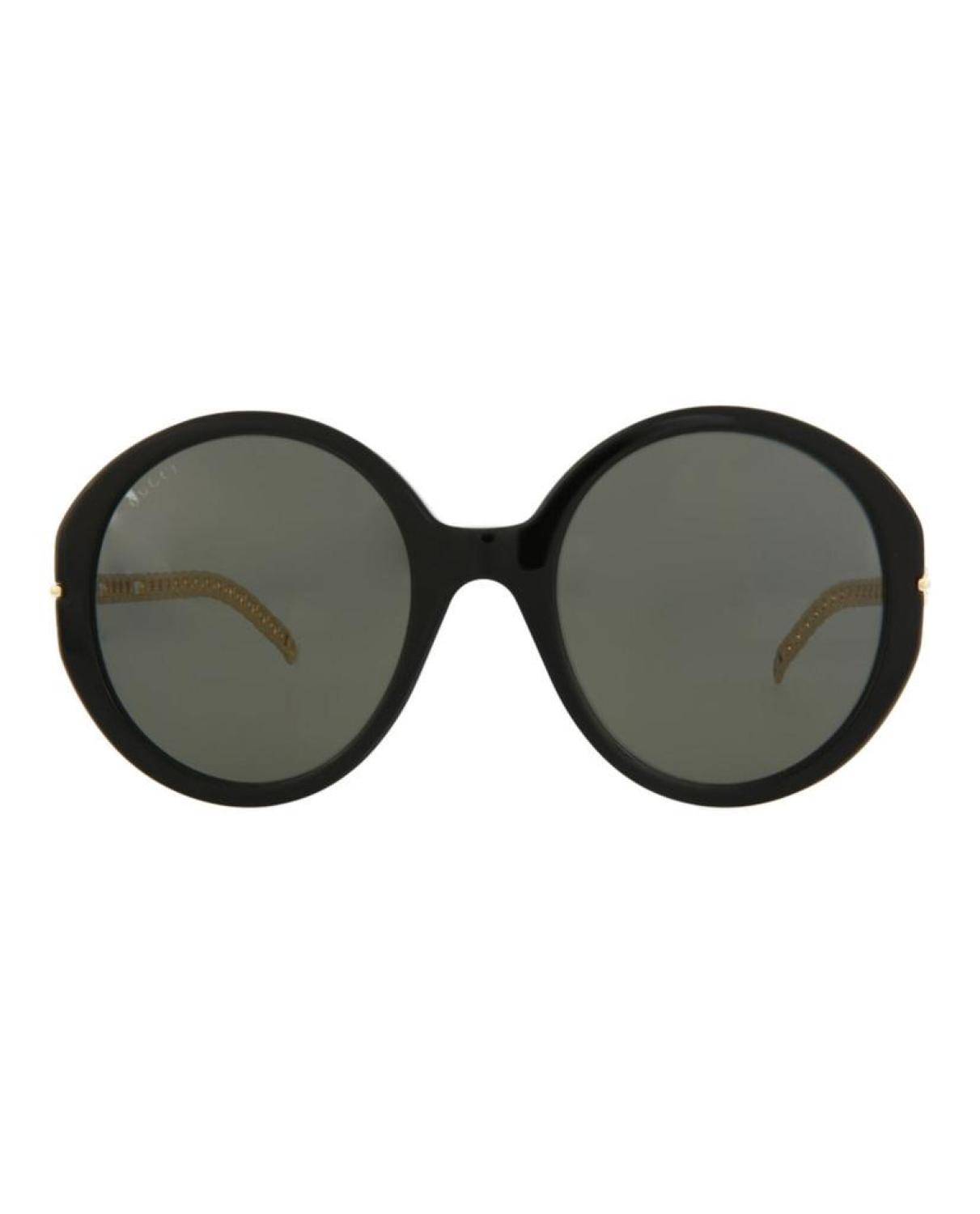 Round-Frame Acetate Sunglasses