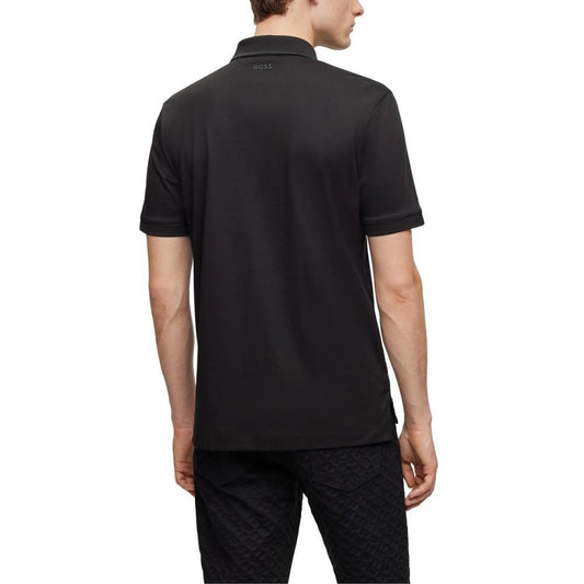 Men's Zip Placket Polo Shirt