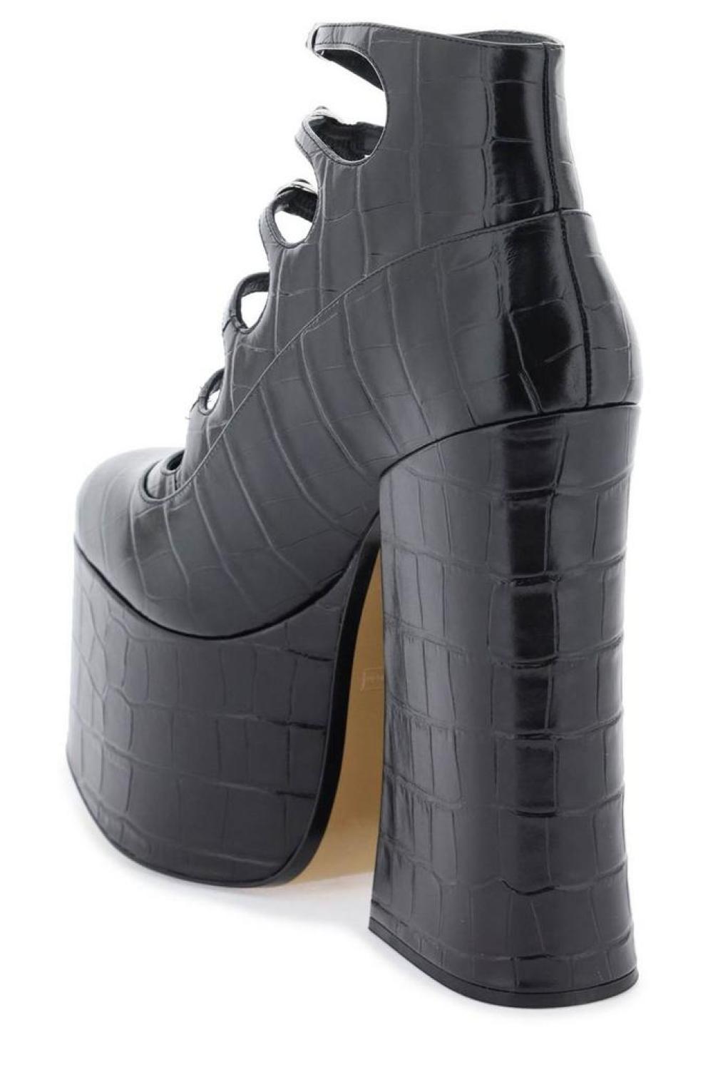 Marc Jacobs The Kiki Round Toe Ankle Boots