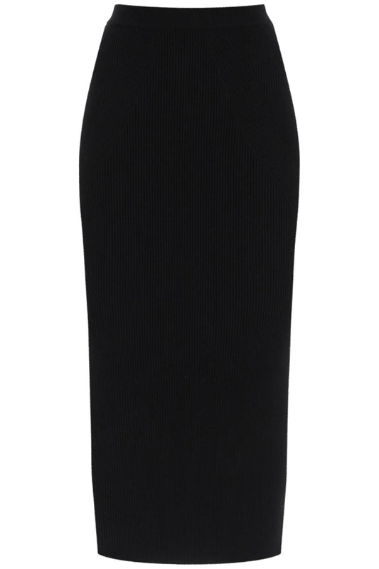 Alexander mcqueen ribbed-knit pencil skirt