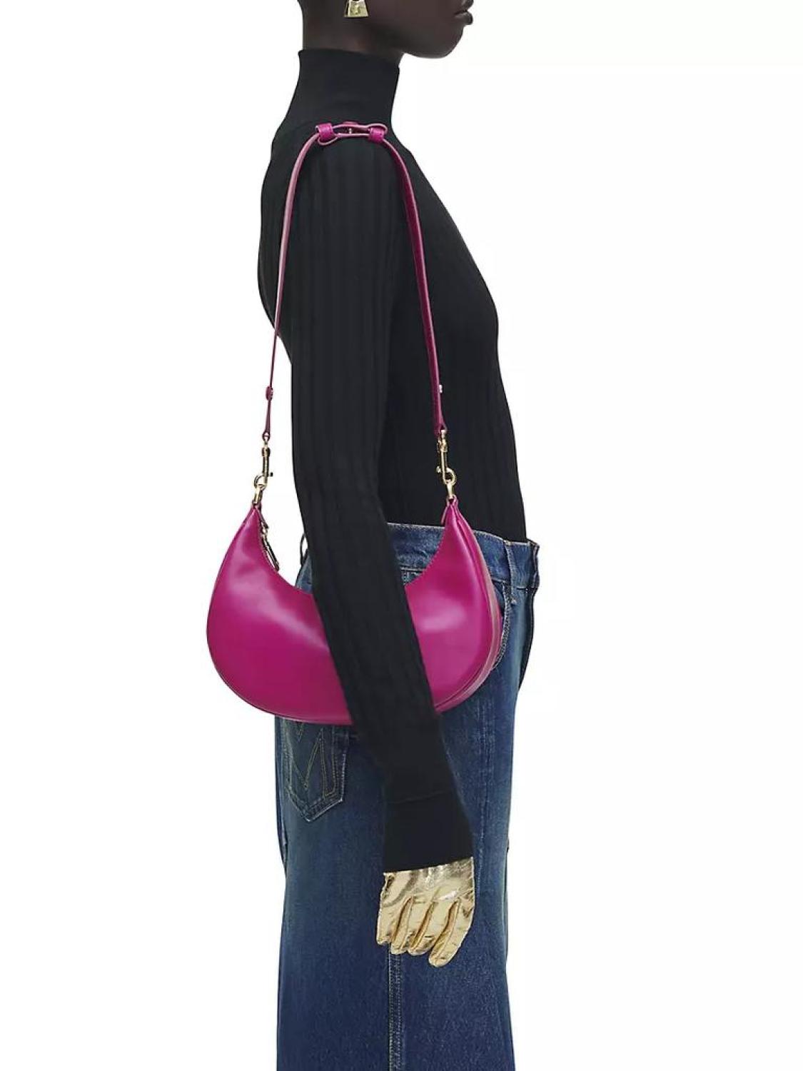 The Curve Leather Shoulder Bag