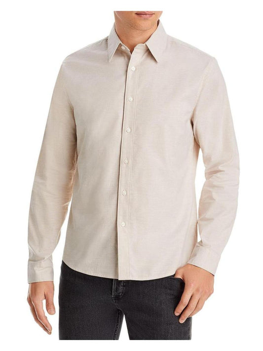 Mens Oxford Woven Button-Down Shirt