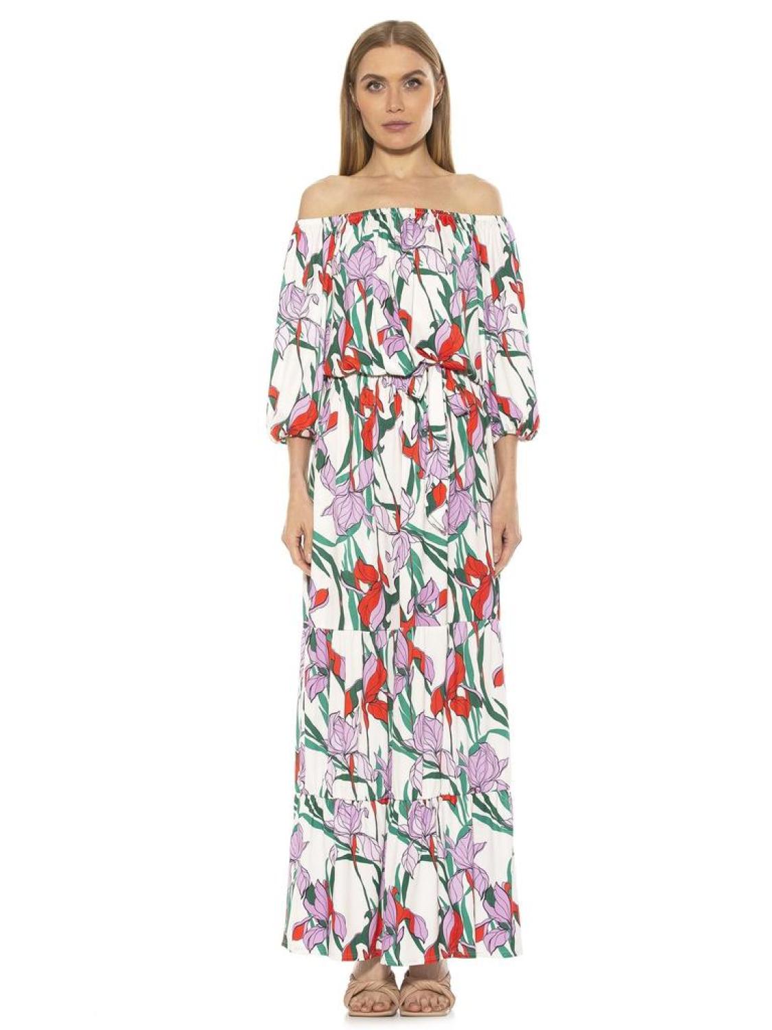 Harlow Floral Maxi Dress